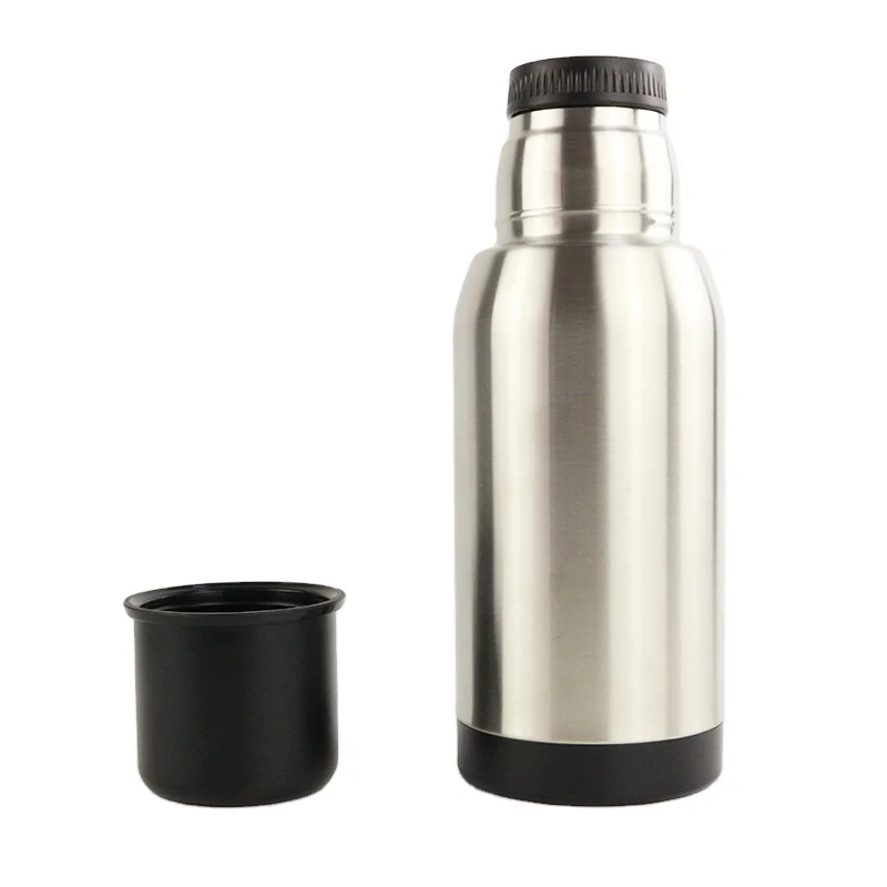 

Stainless steel 750ML travel vacuum flask double wall insulated kettle