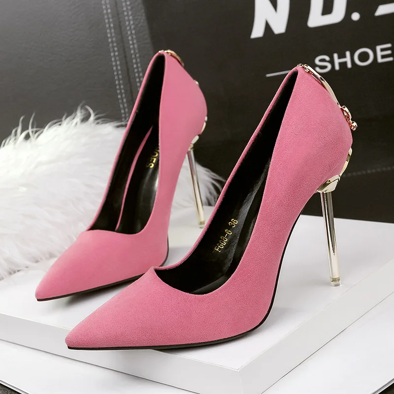 

2021 New Fashion Multicolor Sexy Lady Party Pumps Pointed Toe High-heeled Luxury Heels pumps