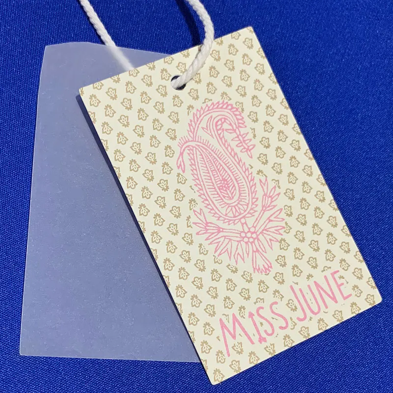 

Custom luxury hang tags with free designs Special swing paper product hang tags for clothing