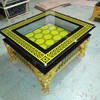 Led illuminated nightclub furniture lounge glowing bar light up hookah table