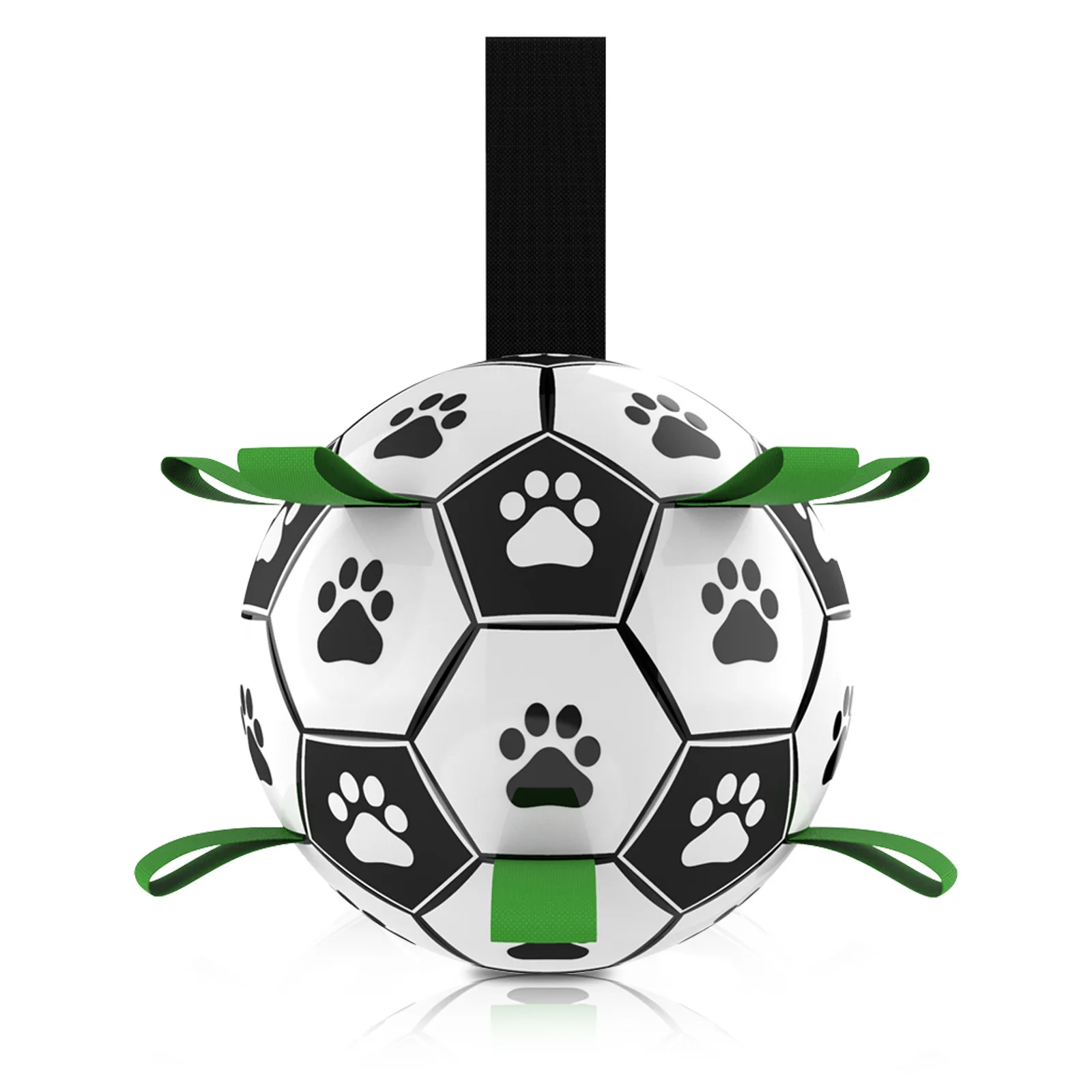 

Amazon Explosive Jumping Dog Toy Outdoor Dog Toy Ball Interactive Rope Dog Toy Football, Picture