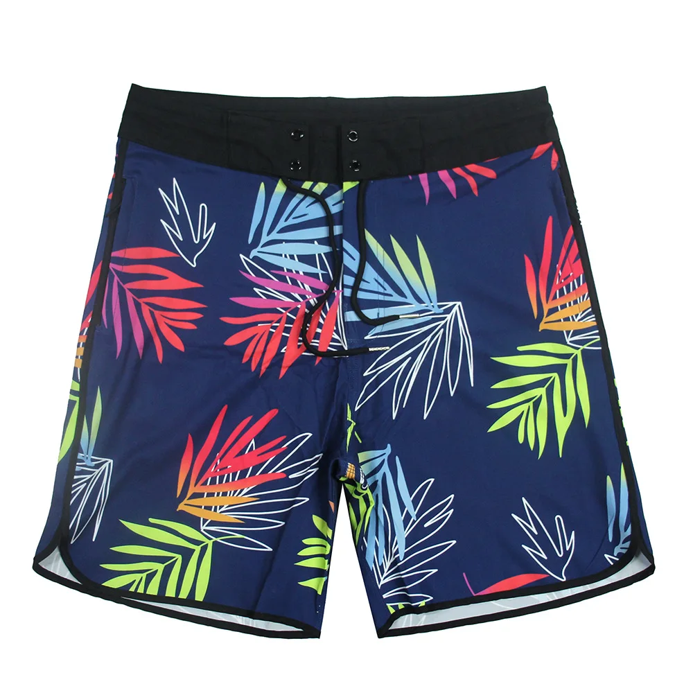 

Mens knee length fashion floral print Beach Shorts Men Casual Floral Print Surf Board Summer Swimwear Trunk Shorts