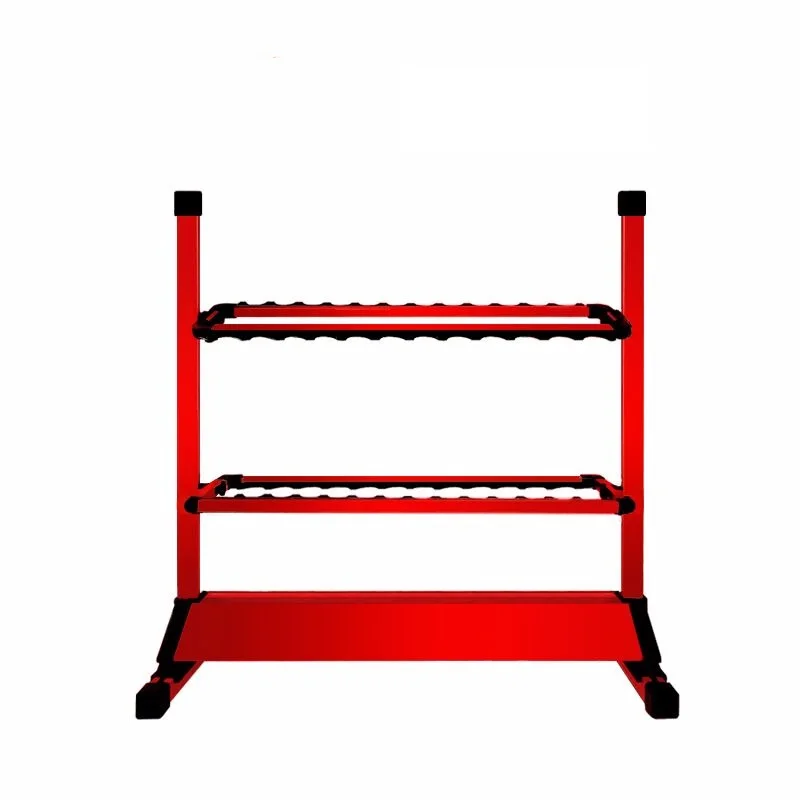 

Orange 24 - grid fishing rod storage display rack