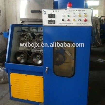 
copper clad aluminium(CCA)wire drawing machine for electric production 