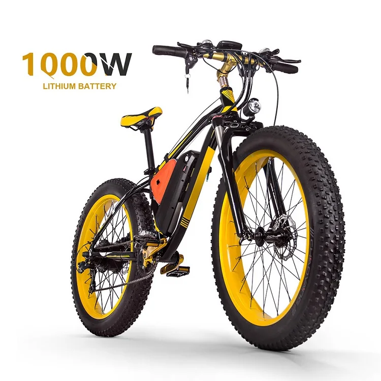

2020 Hottest Electric Bike Electric Bike 26'' Fat Tire Aluminum Frame Electric Beach Cruiser Bike Electric Bicycle