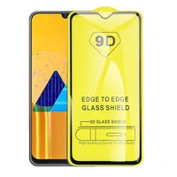 

9H full glue full frame tempered glass screen protector compatible for Samsung M30S