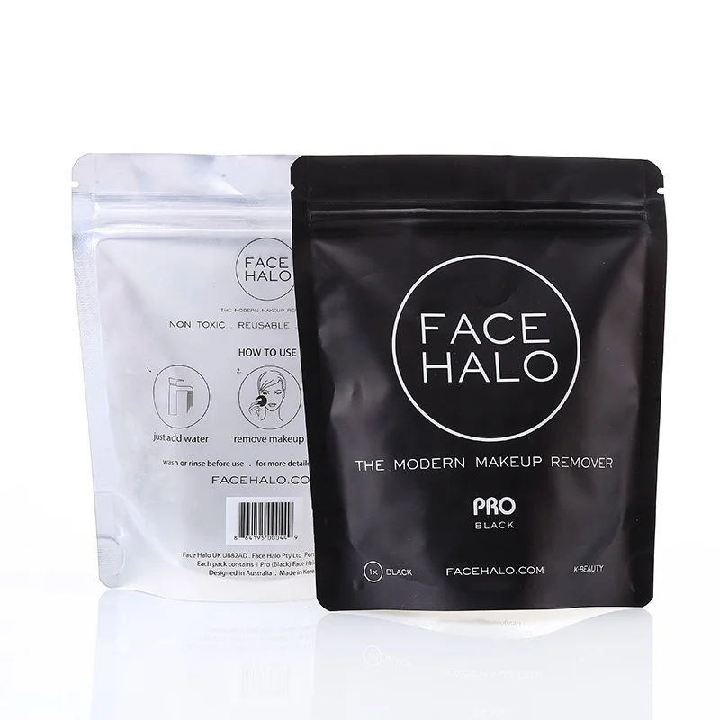 Custom Printed Aluminum Foil Plastic White Stand Up Pouches With Custom Printed Aluminum Foil Plastic
