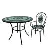 Garden Furniture Folding Mosaic Table And Chair Set