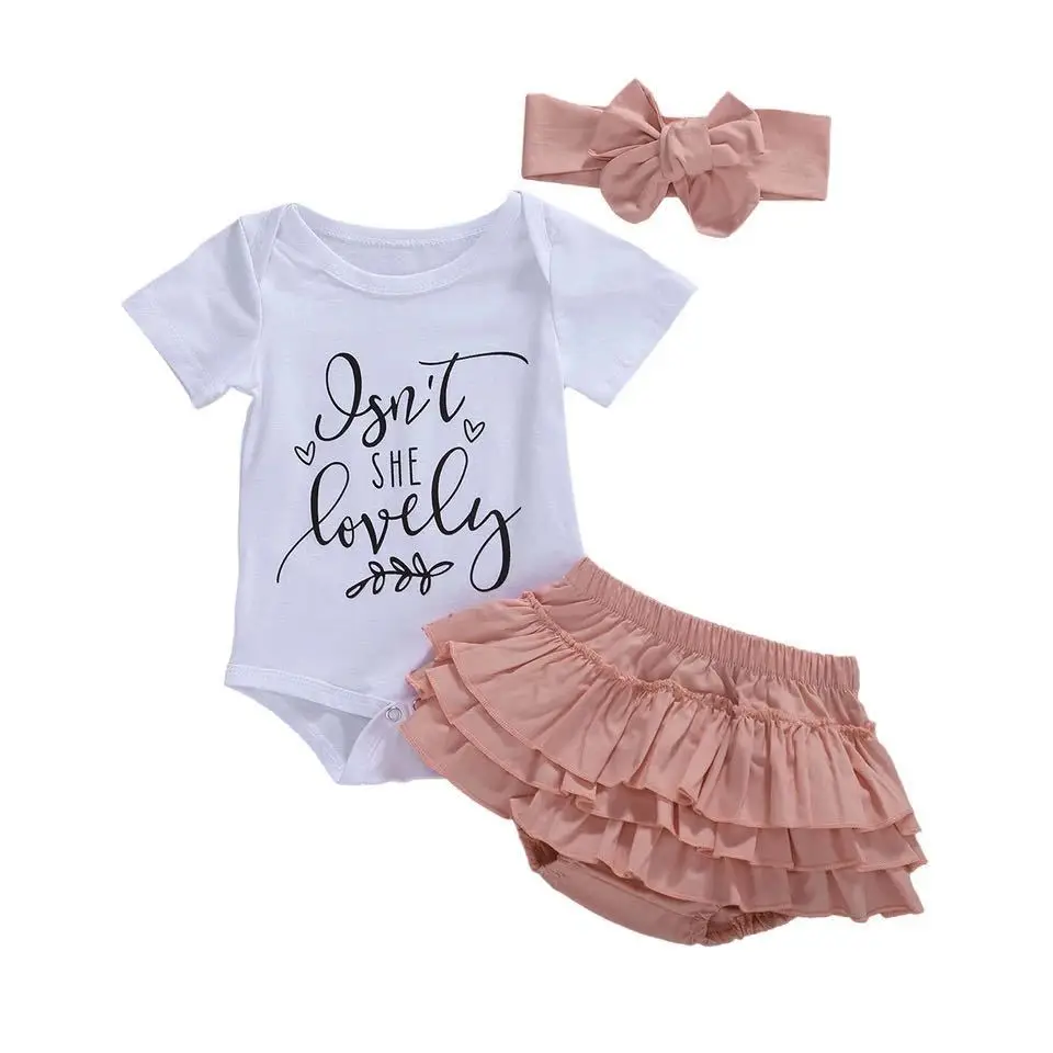 

2021 Factory direct sales the clothes girls summer baby sweatshirt romper