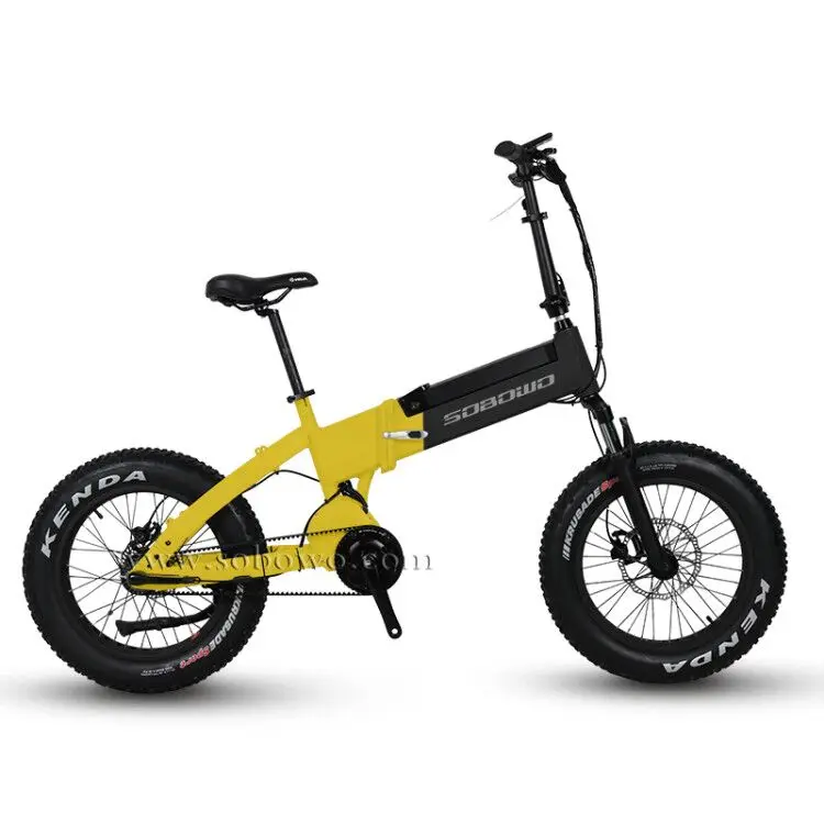 belt drive folding electric bike