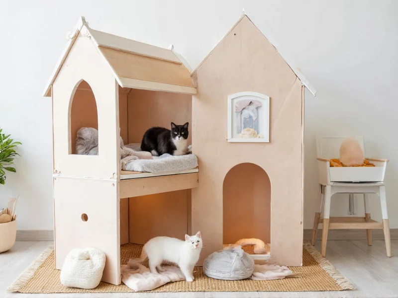 diy cat house