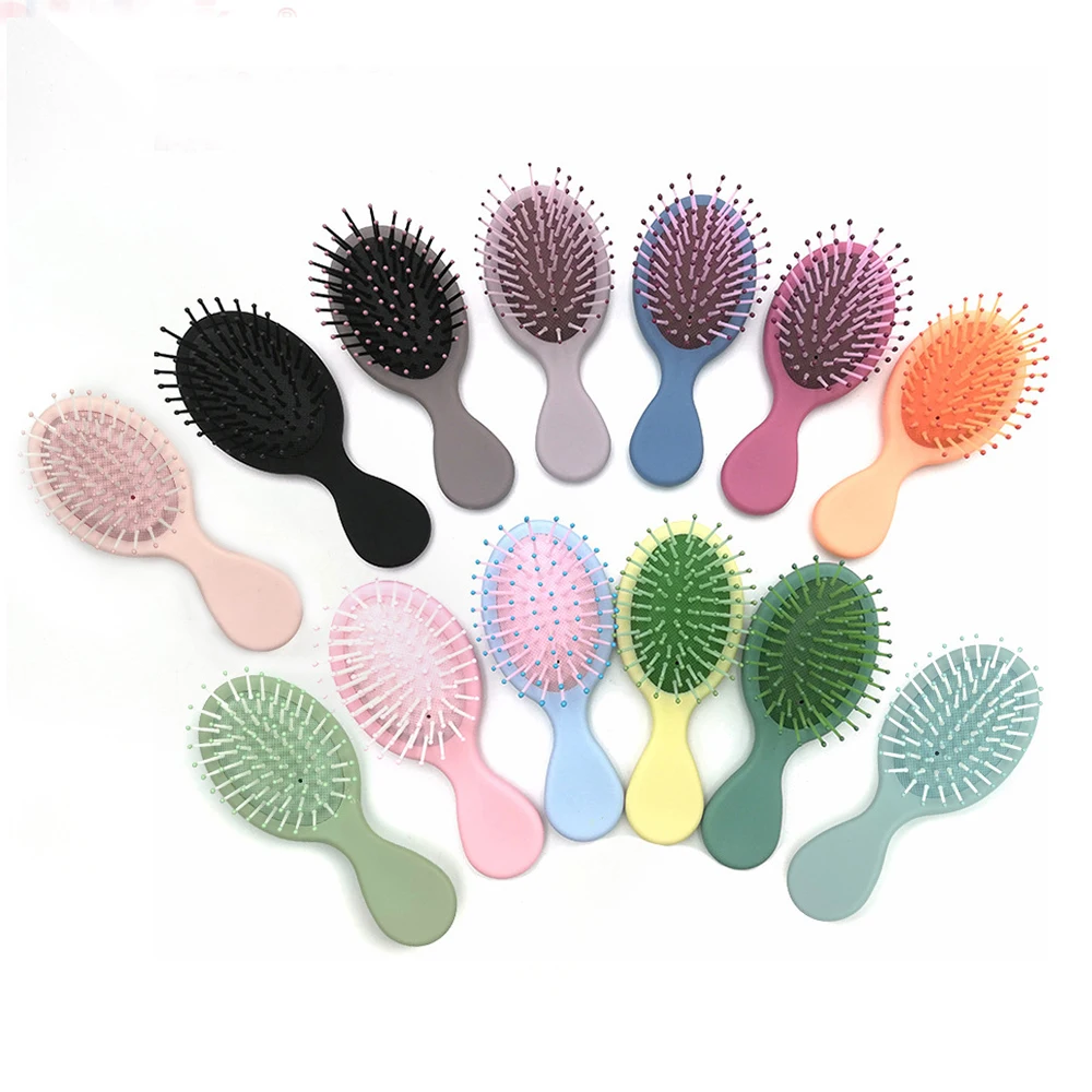 

Hot Sell Fashion Optional Color Styling Comb Hair Beauty Plastic Massage Comb