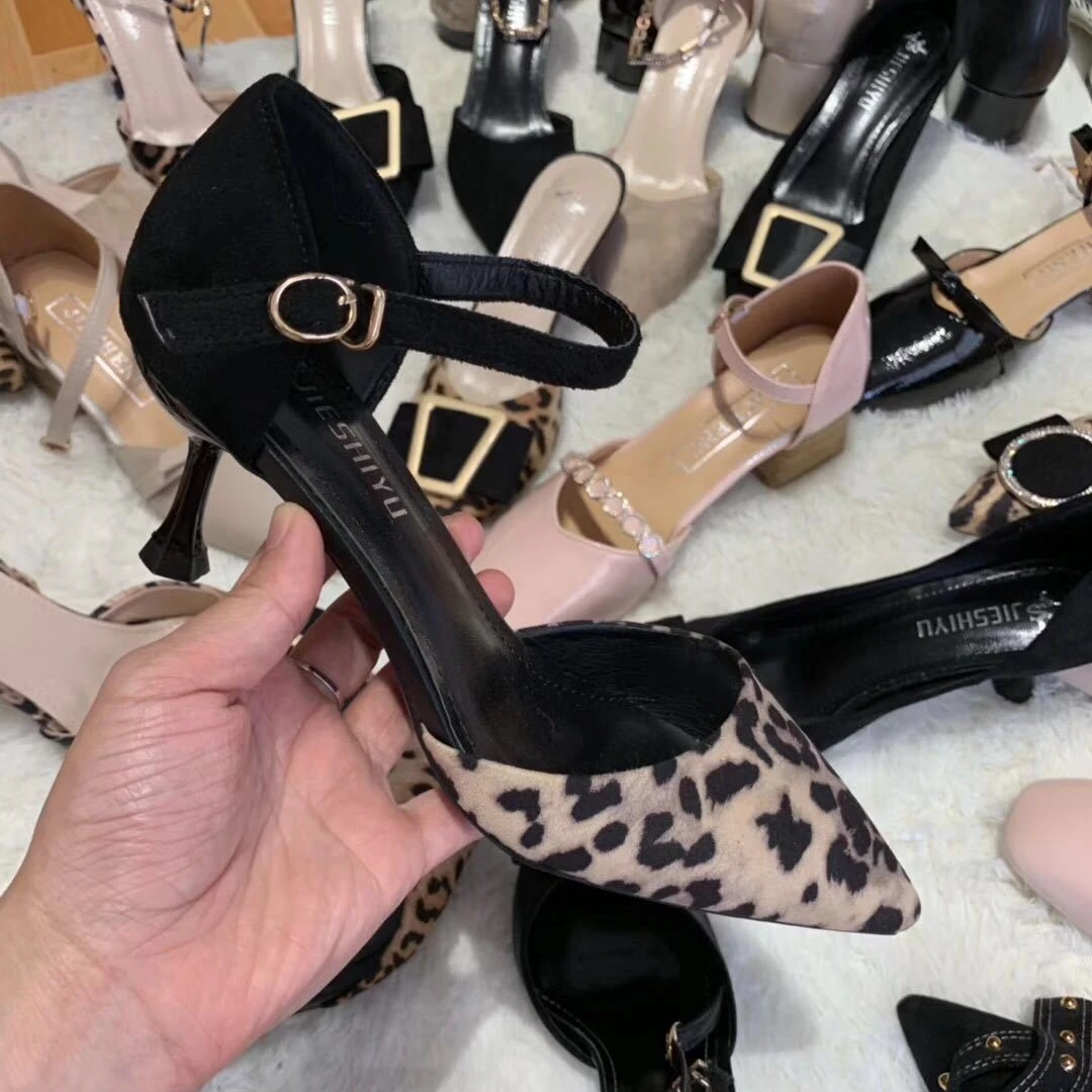 

Sexy Pointed Ladies High Heels New Fashion Lace-Up Stiletto Women Shoes High Quality Women'S Shoes, Mixed colors