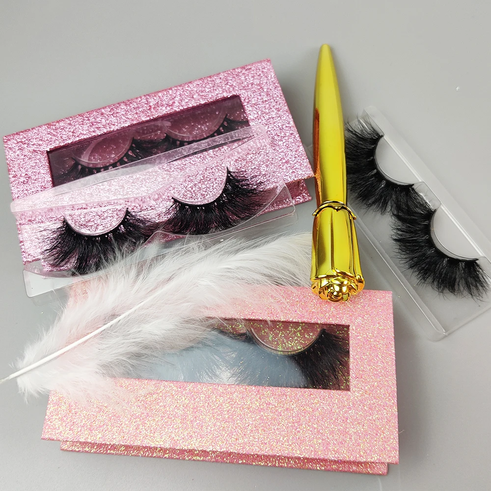 

Princess flowering lash 3d 25mm real mink eyelashes fluffy lashes eyelash vendor customized boxes meiya natural eyelashes, Black