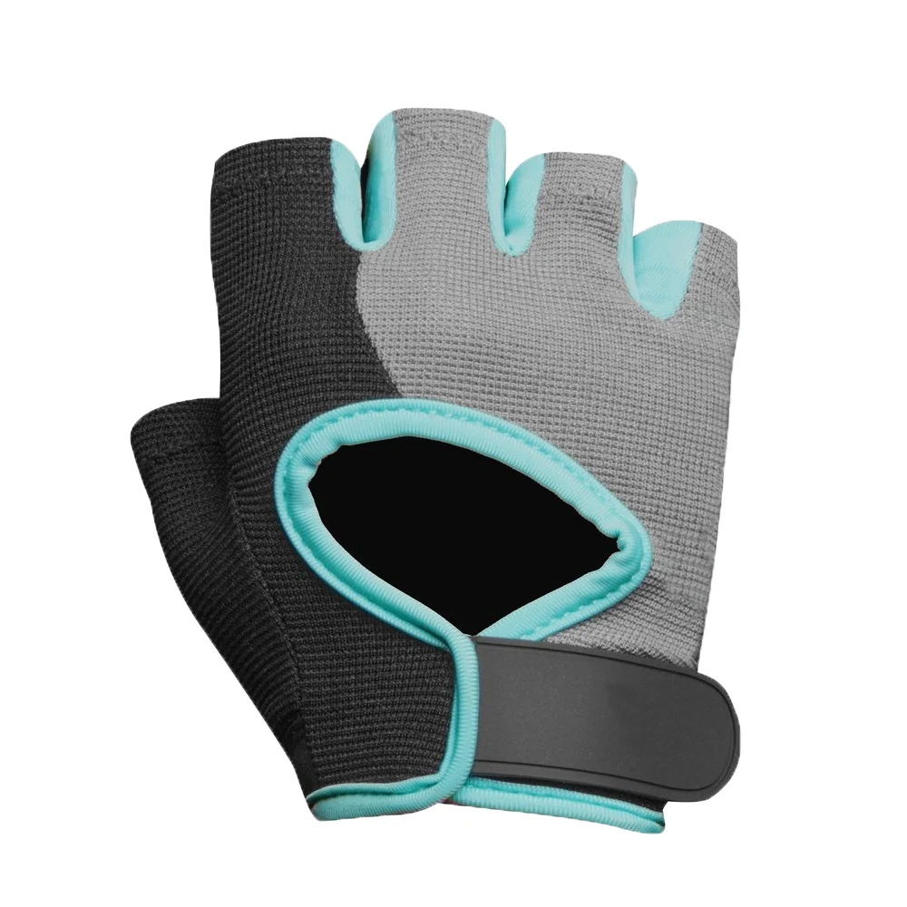 女子健身手套皮革举重手套可调节和抓地力