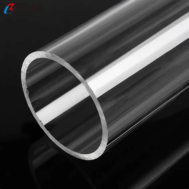 Hollow Clear 300mm Large Diameter Acrylic Tube In Different Length