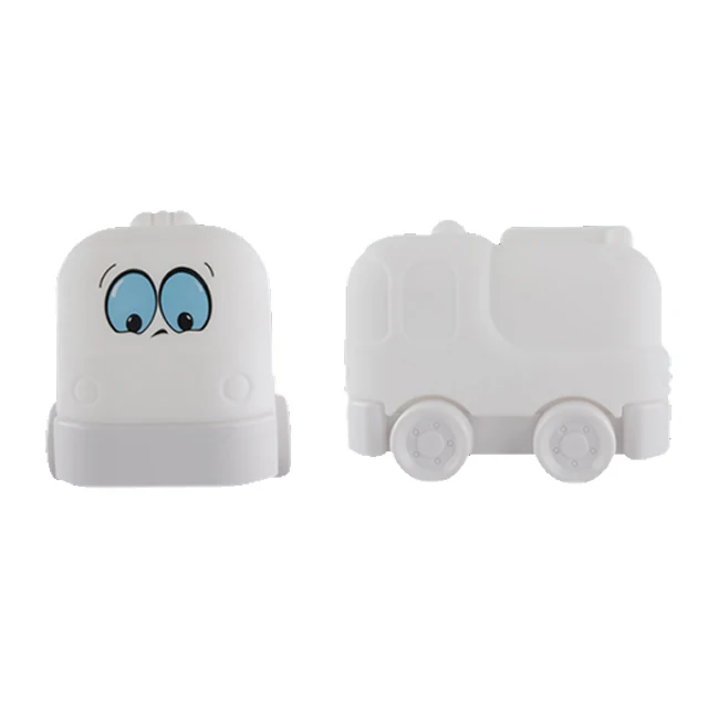 Silicone Fire Truck Shape 3D Toy Night Lights With USB Rechargeable Car Led Light