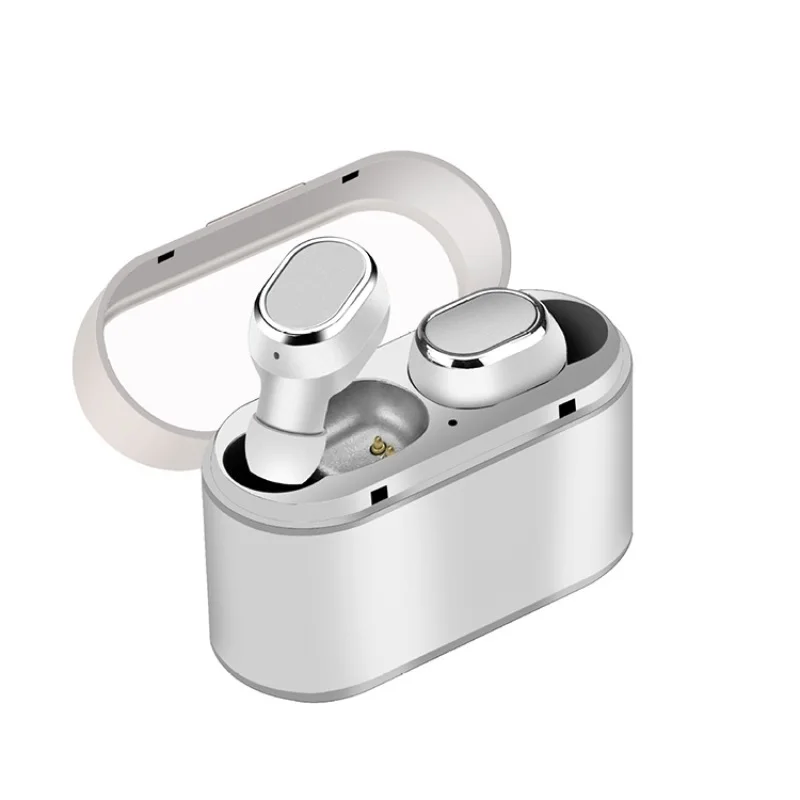 

Hot Selling TWS-18 Wireless Earphone Comfortable Sports Earbuds Battery Display Smart In-ear Earphone, White