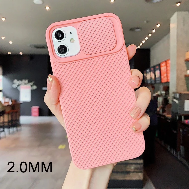 

Low Price 2.0mm Thickness Camera Slide Window Style Design Shockproof Soft TPU Mobile Phone Back Cover Case For Iphone XR, Original tpu color