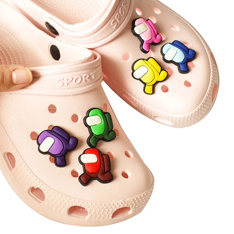 

Custom Logo Bling Designer Anime Crocs Pieces Charms Soft Rubber Shoe Croc Charms For Decorations, Customized accepted