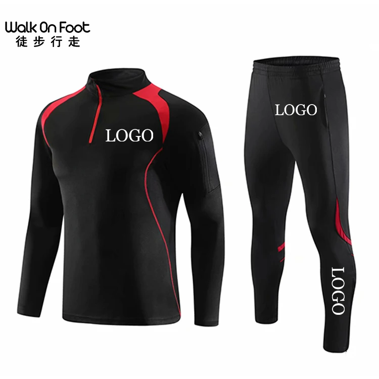 

Custom Running Wear Wholesale Tracksuit Soccer Latest Design Soccer Training Tracksuit Sport Suits, Customized colors