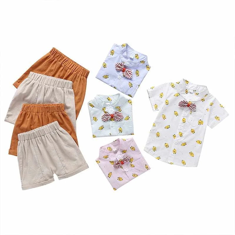 

Yellow Duck Bow Tie 2-Piece Set Baby Boy Clothing