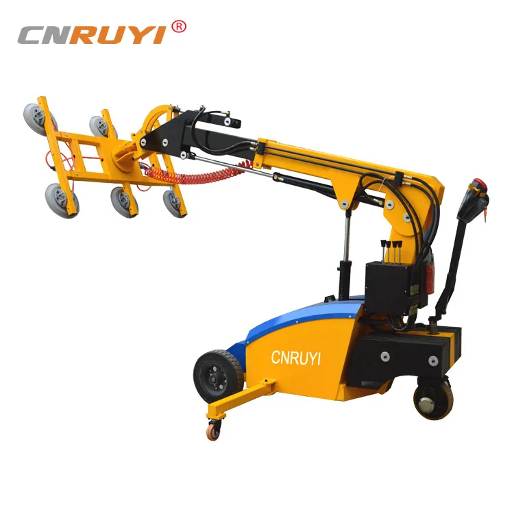 
CE approved glass moving trolley glass lifter robot 