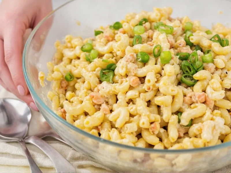 homemade macaroni salad