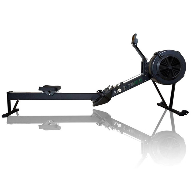 

Commercial GYM fitness equipment Air Rowing Machine Rower boater, Black/white