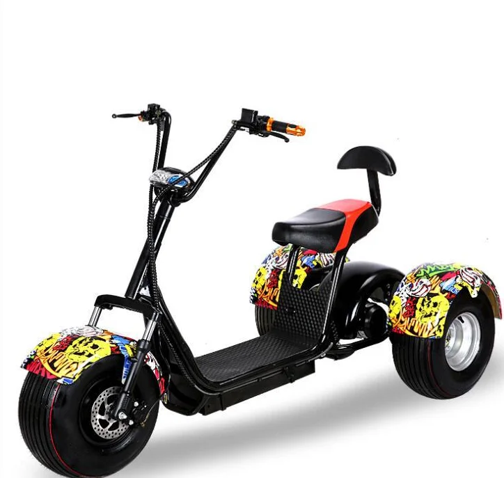 

Hot selling 3 Wheel Electric Motorcycles For Adult 3 Wheel Electric Citycoco