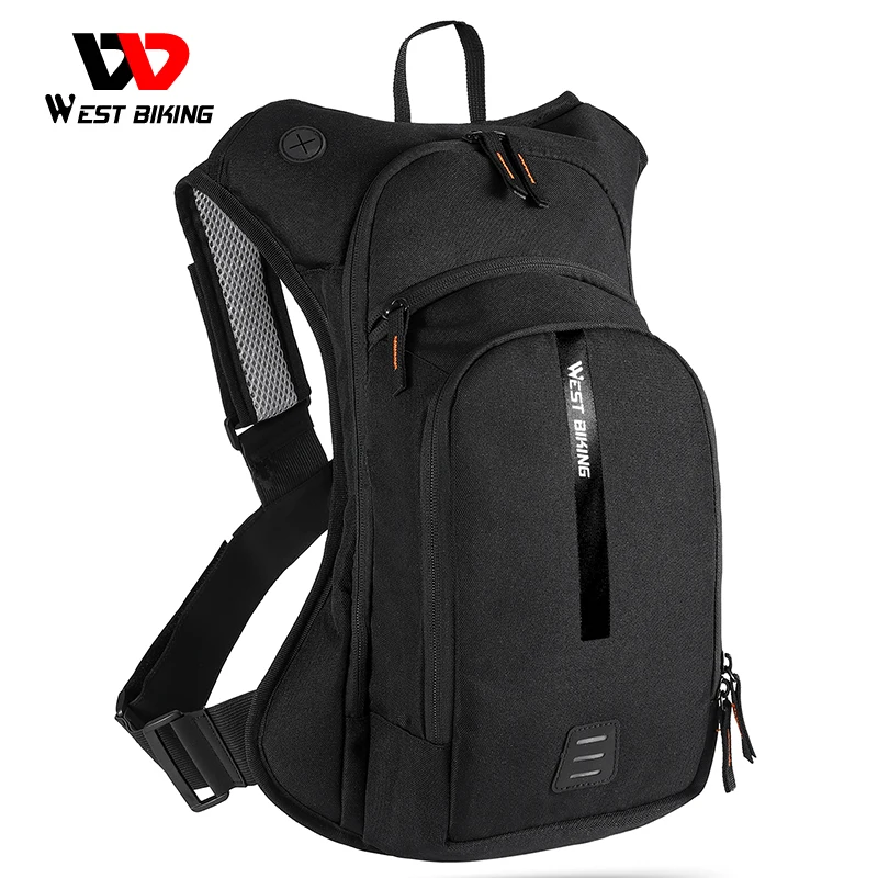 

WEST BIKING Ultralight Portable Folding Bicycle Backpack Pouch Breathable Waterproof Hiking Sport Water Bag Bike Backpack Bag