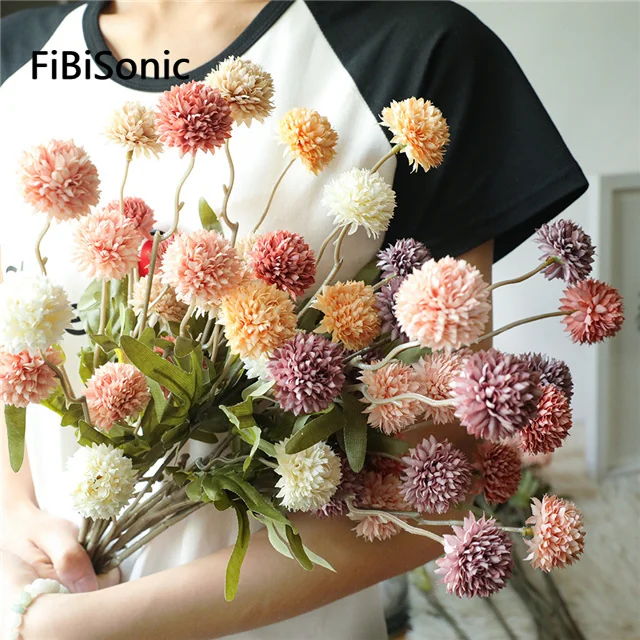 

Dancing Dandelion Simulation Flowers And Green Plants Wholesale Wedding Decorations, As show