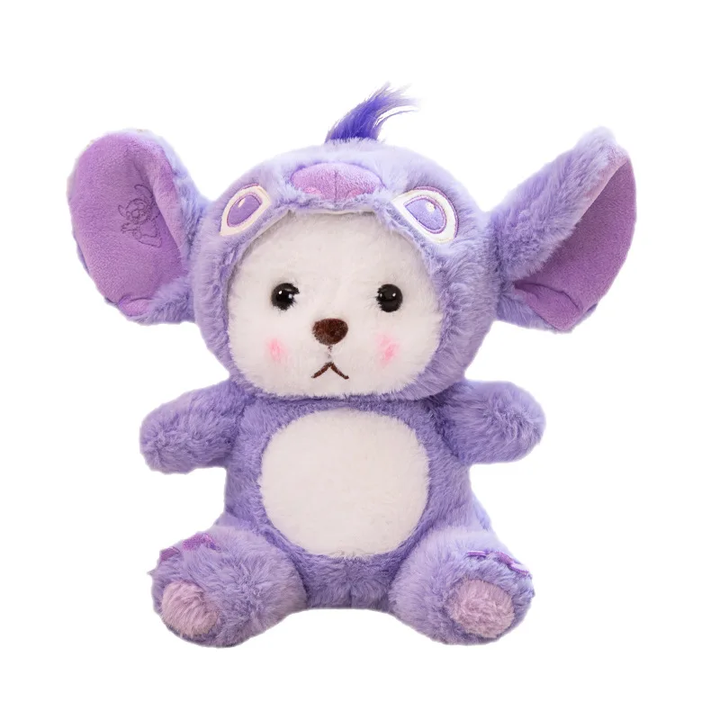 

kawaii Wholesale New Arrival Tales Teddy Plush Cute Plush Lina Teddy Bear with purple Clothes