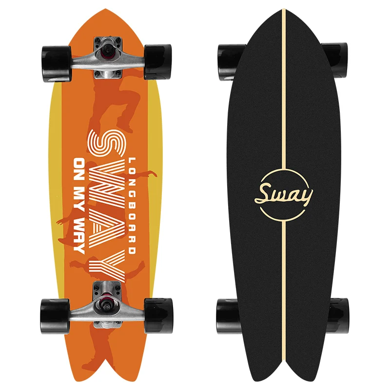 

New designs Fast Delivery In Five Days Blank Deck Skateboard 7 layers Maple Deck CX4 Truck Surf Skateboard for Adults