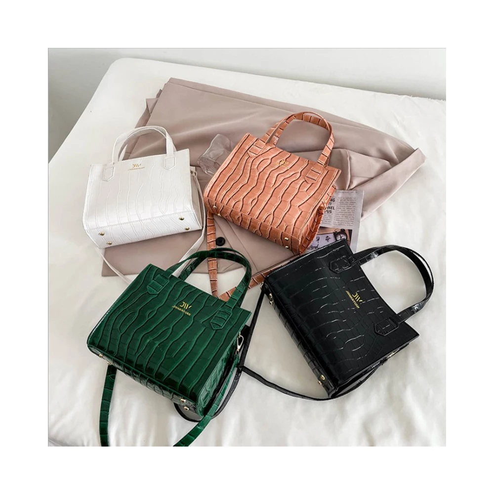 

Girls shoulder custom purse vendors 2021 hot sale Solid color designer china Tote handbag female, Customizable