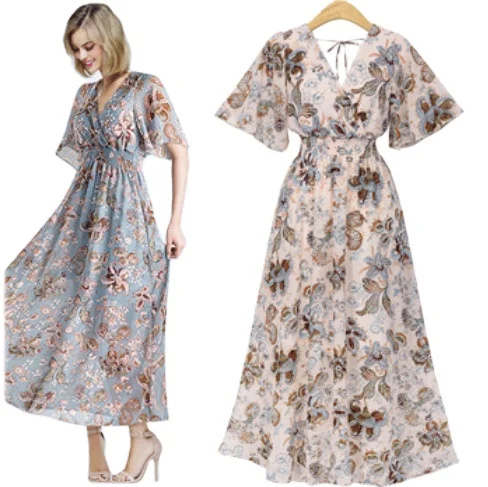 

The newest women summer korean one piece dress girl fashion dress