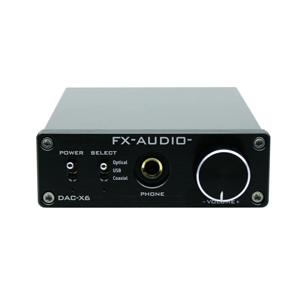 

FXAUDIO DAC-X6 best popular desktop hifi usb dac audio CS8416