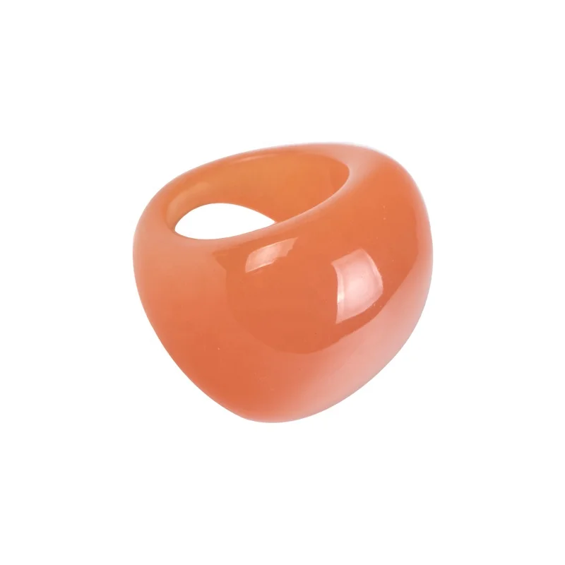 

Super September New Design Popular Round Circle Resin Rings Jewelry Magic Jade Amber Colourful Resin Earrings Jewelry
