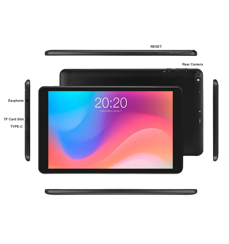 

Topjoy 2020 Cheap New 10.1 Waterproof Tablet PC A133 Quad Core 2GB WiFi Touchscreen Dual Cameras IPS Android 11 Tablet