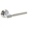 Professional Design Zink Alloy Door Lever Rosette Glass Door Handle Wholesale
