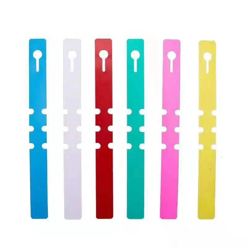 China Factory Directly Sale Plastic Garden Tree Tags Plant Labels Wrap Around Hanging Tags Signs Plant Markers Nursery Tag