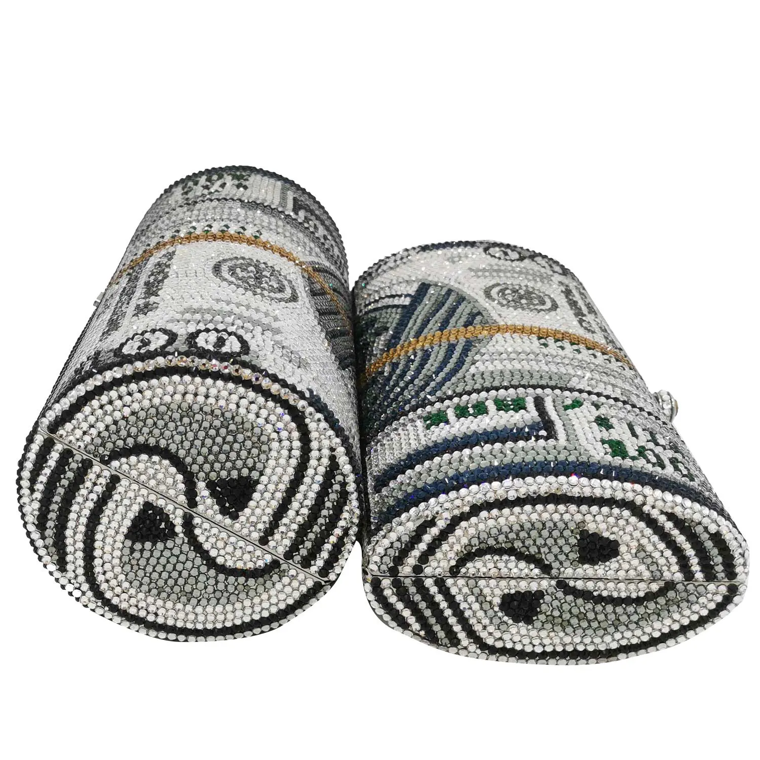 New Usd Dollar Crystal Fashion Handmade Luxury Diamond Gold Chain