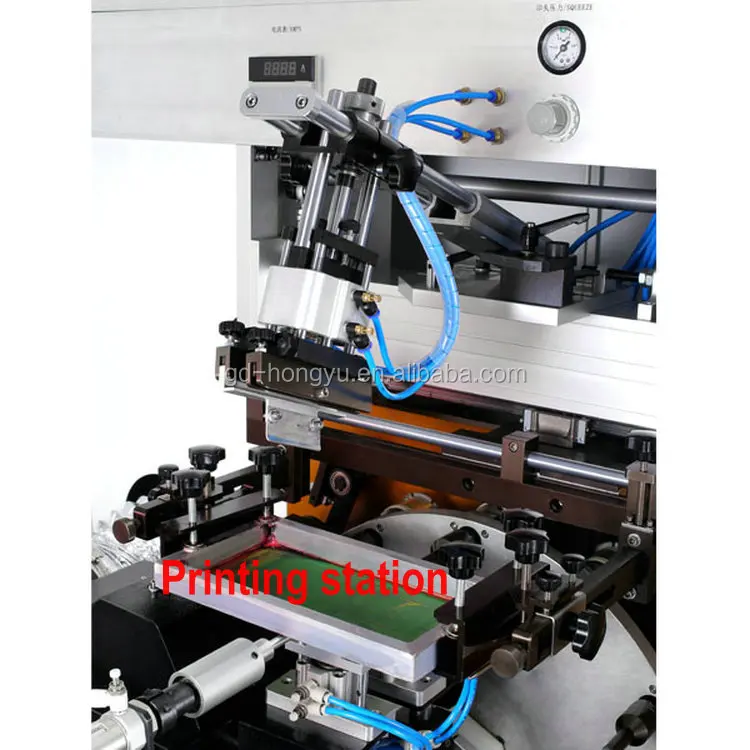 1 Color Automatic Tube Screen Printing Machine Cryovial Centrifuge Tube