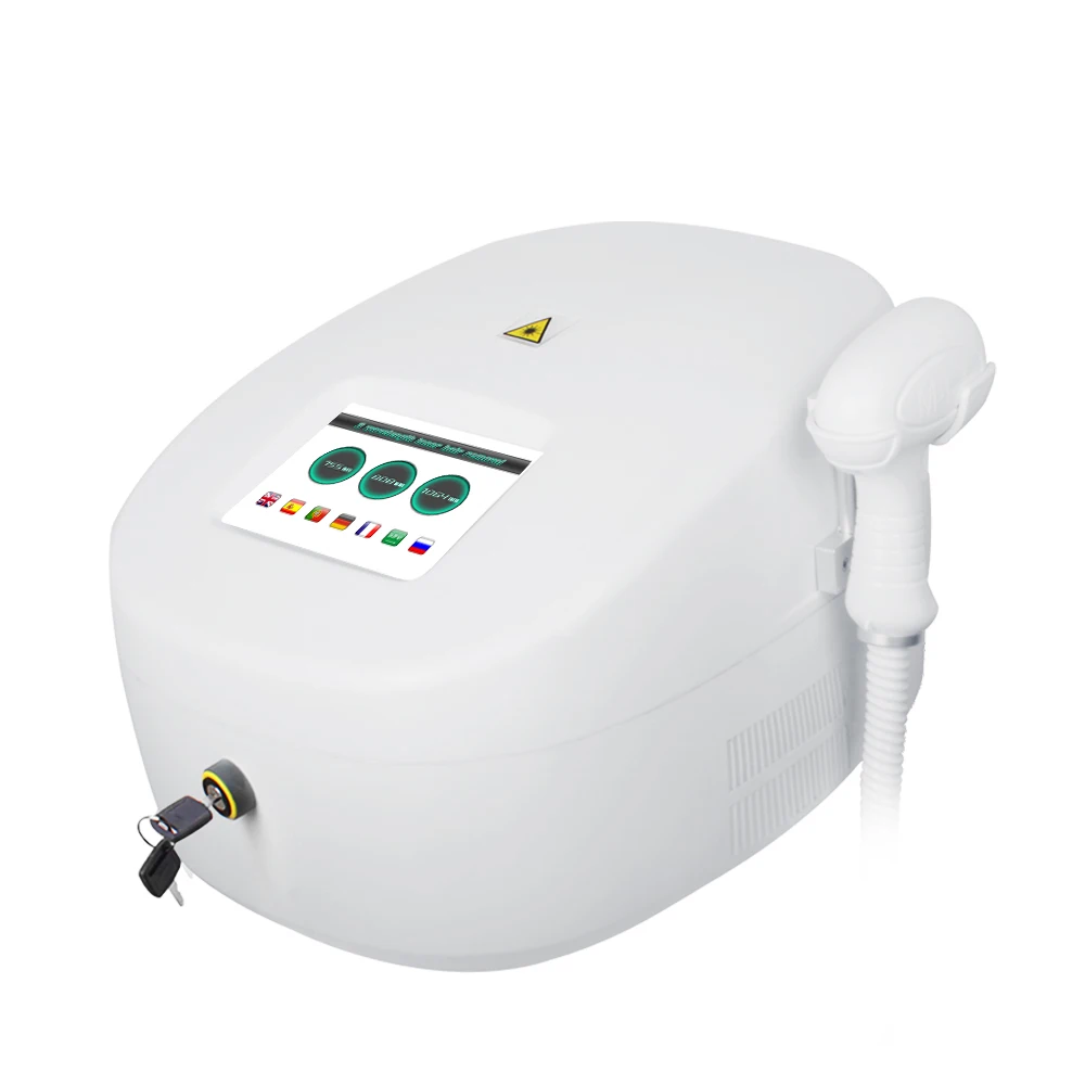 

soprano ice platinum 808nm diode laser hair removal and 808 diodo depilation facial beauty salon machine equipment