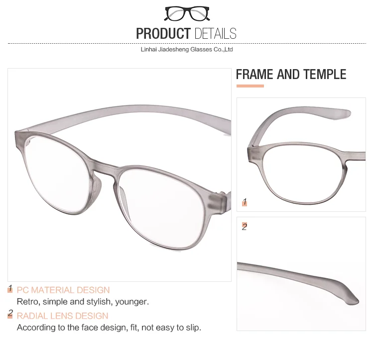 Cj145 Black/grey Frame Dollar Store Reading Glasses Blue Light Blocking