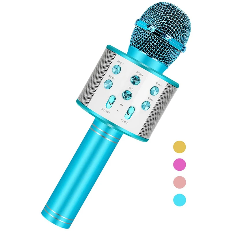 

Fun Toys for 4-15 Year Old Girls Handheld Karaoke Microphone for Kids Age 7-14 Birthday Gifts Kids Toy