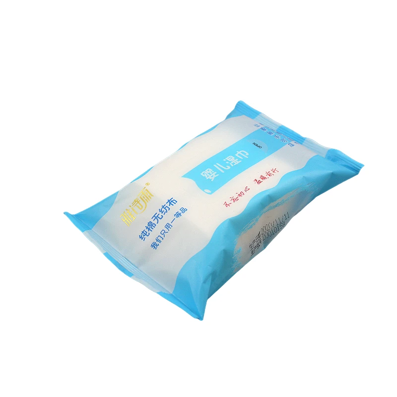 

hot sale disposable alcohol free spunlace baby wet tissues for cleaning wet wipes