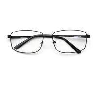 

Hot sale high quality Big size Men metal Eyeglasses Square Metal Spectacle Frames optical frame Stock Optical Metal frames