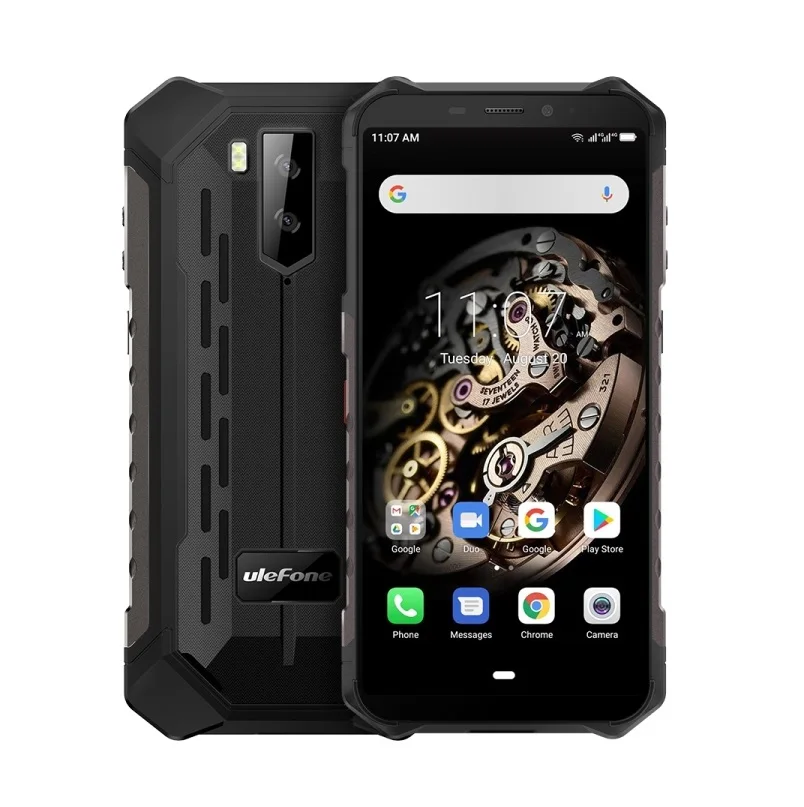 

5.5 Inch Smartphone Android 9.0 Octa Core NFC 3GB RAM 32GB ROM 4G LTE Ulefone Armor X5 Waterproof Rugged Mobile Phone