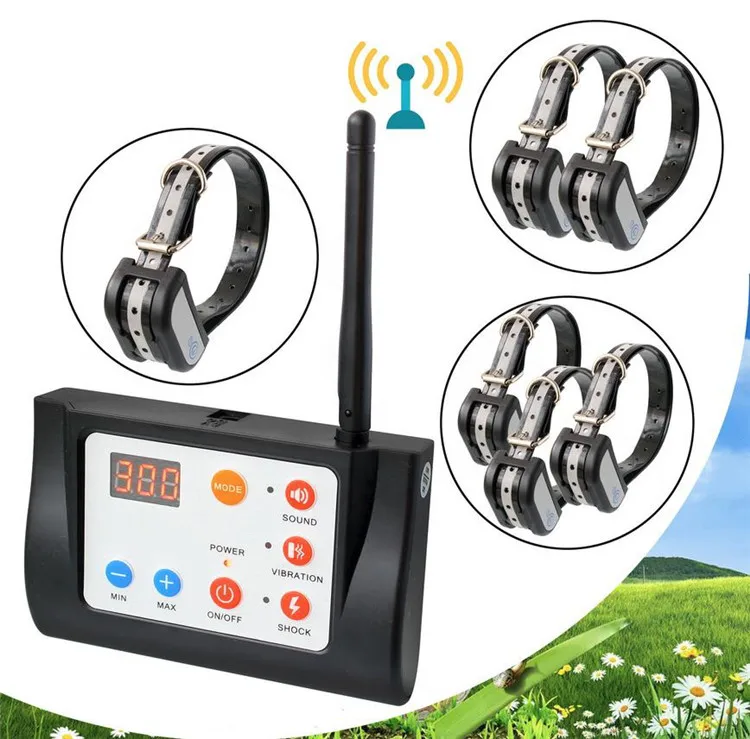 Wireless Electric Dog Fence With Remote Control Bark Collar Buy